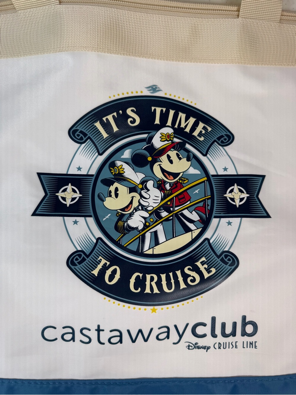 Disney Cruise Line Castaway Club Tote Beach Bag NWT - Picture 5 of 14